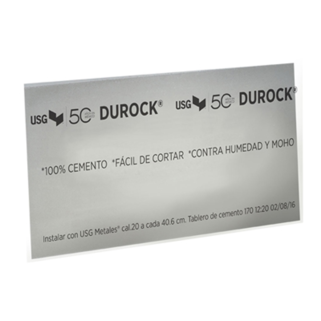 Tablacemento Durcok 1.22 x 2.44
