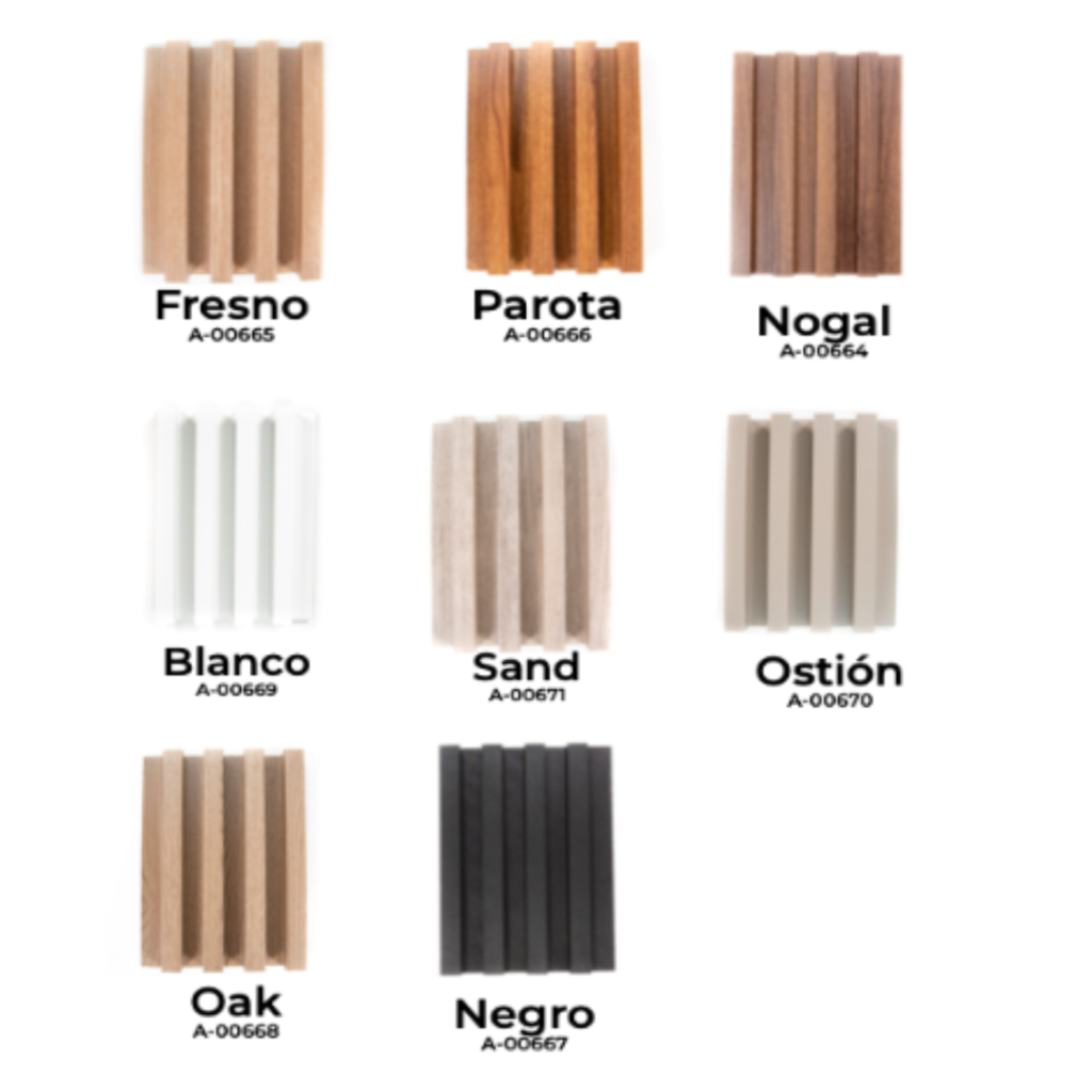 Lambrin Interior Ranurado